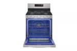 5.8 cu. ft. Smart Wi-Fi Enabled Fan Convection Gas Single Oven Range with AirFry and EasyClean in Stainless Steel